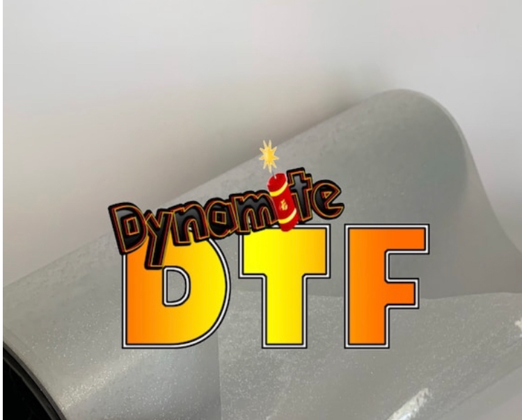 New: “ GLITTER “ DTF Roll P.E.T. Film - approx 12 inches x 30 feet (30cm)