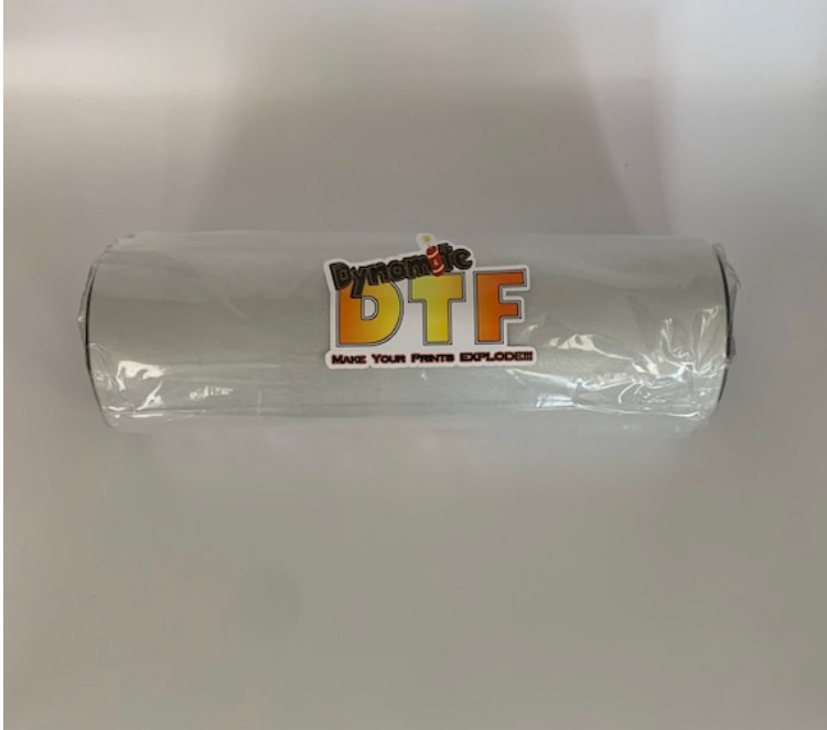 New: “ GLITTER “ DTF Roll P.E.T. Film - approx 12 inches x 30 feet (30cm)