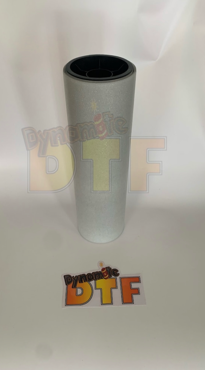 New: “ GLITTER “ DTF Roll P.E.T. Film - approx 12 inches x 30 feet (30cm)