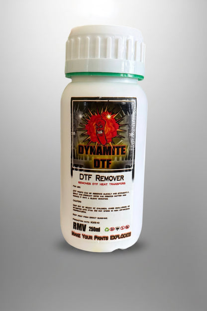 Dynamite DTF Remover Solution 250ml bottle