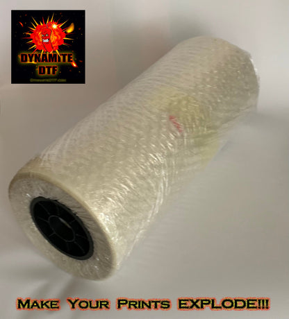 HOT Peel, Double Matte DTF Roll P.E.T. Film - 17 inches x 328 feet (43cm x 100m)