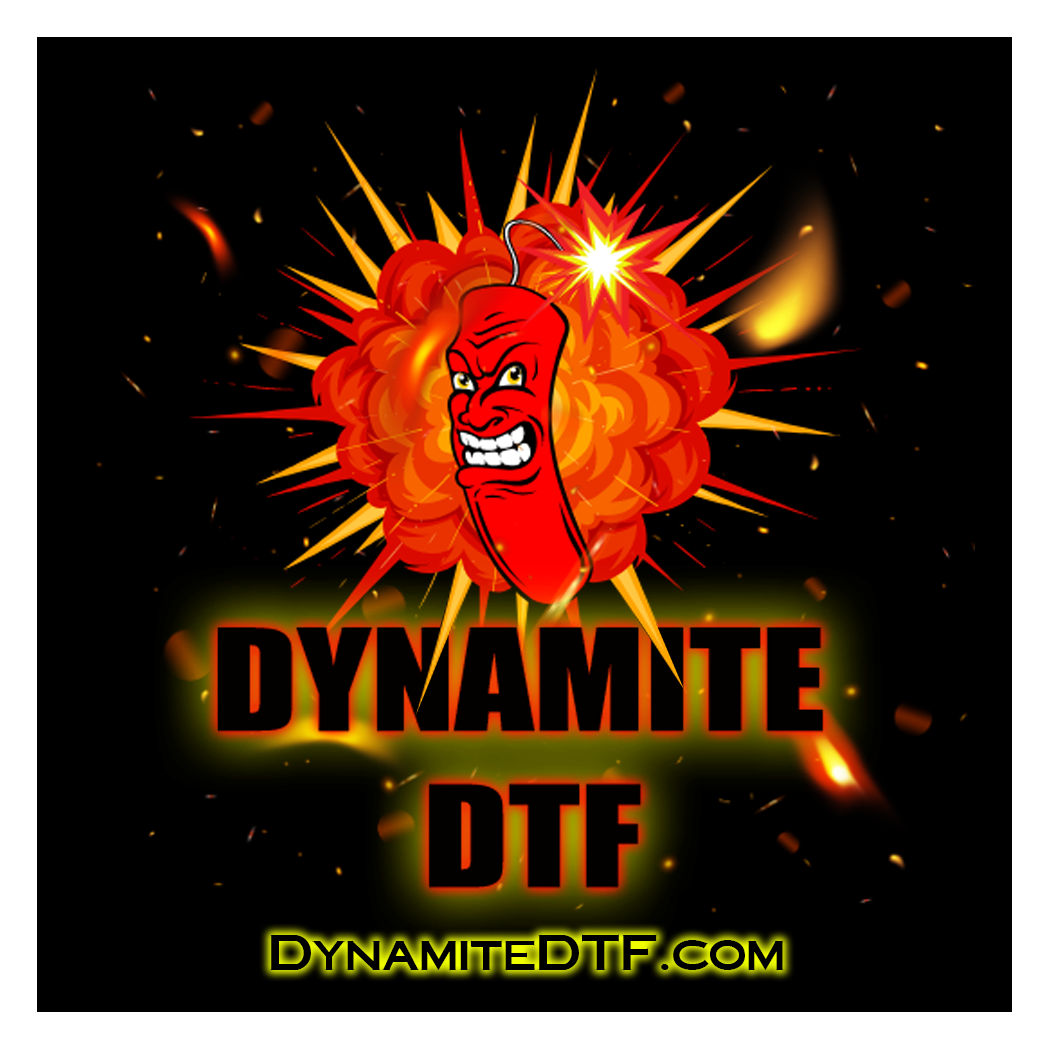 DTF SUPER-SAVER, 500 Sheets, Dynamite DTF PET Film 8.5 inch x 11 inch Sheet for Heat Transfers. - A4 size.