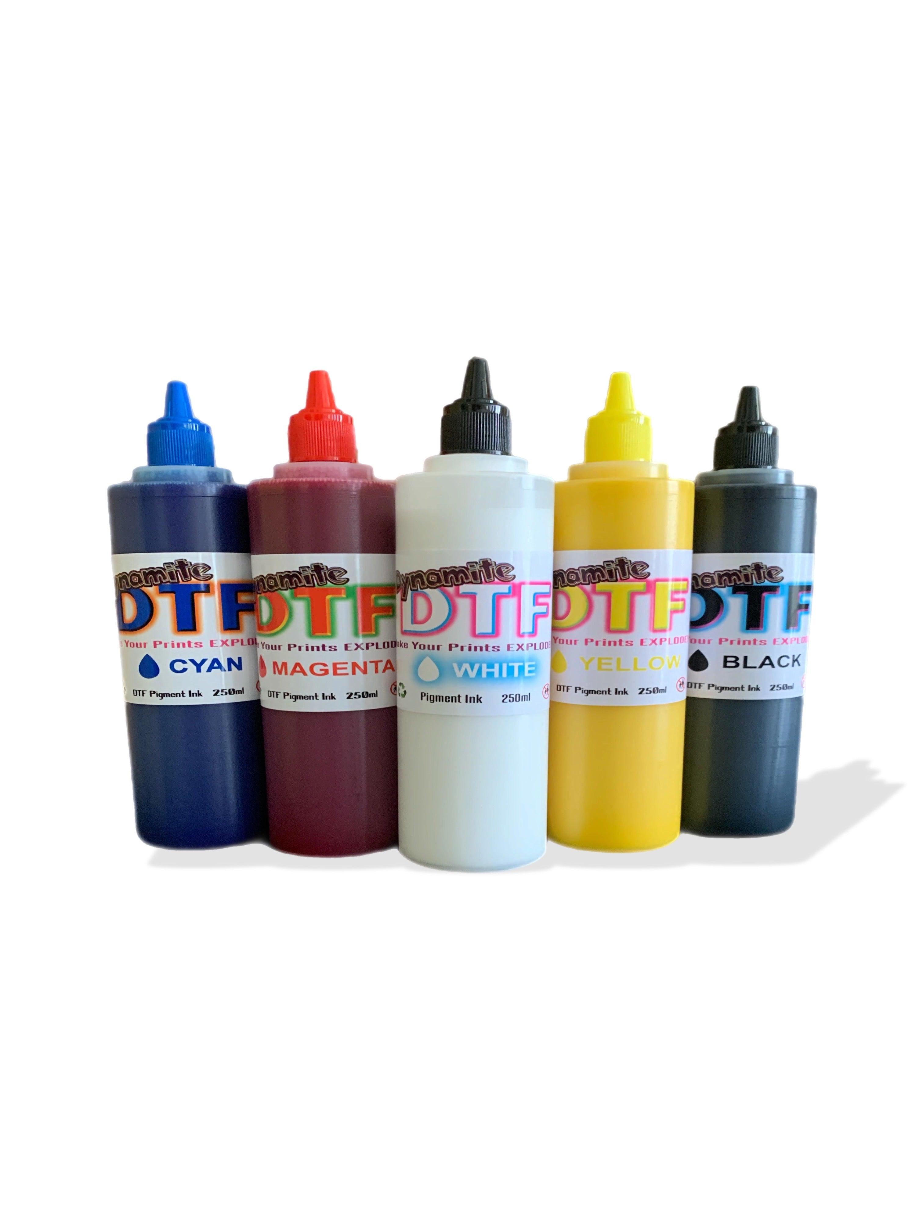 Magenta. Dynamite DTF Ink for DTF Printers, Epson Printer, (1) 1 hot liter bottle MA