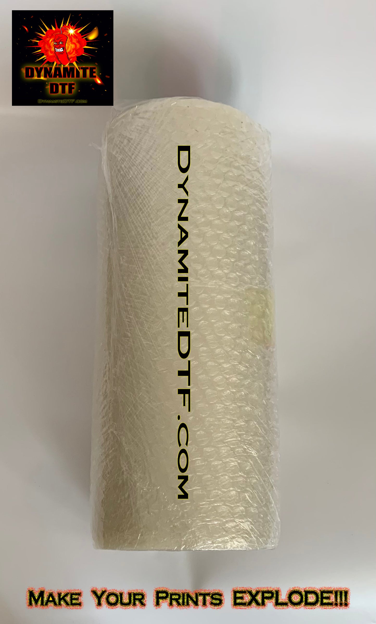 HOT Peel DTF Roll PET Film - 12 inches x 328 feet (30cm x 100m).