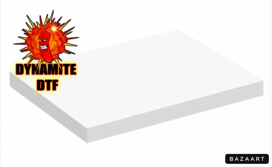 HOT PEEL DTF PET Film 11 inch X 17 inch Sheet for Heat Transfers.  - A3 size. 10, 25, 50 or 100 sheet quantities.