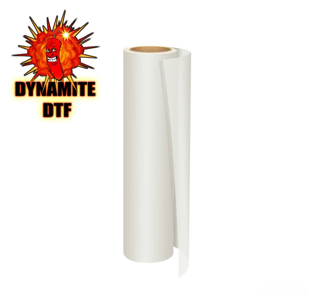 Dynamite DTF 24” Hot Peel. Double Matte. DTF Roll PET Film - 24 inches x 328 feet (60cm x 100m)