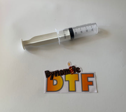 DTF / Sublimation 60ml Syringe with 2” & 4” Blunt Tip.