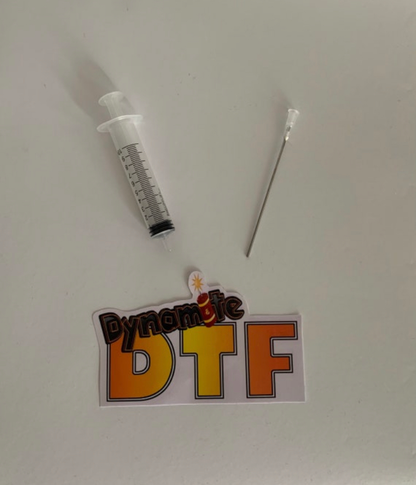 Black. Dynamite DTF Ink for DTF Printers,Epson Printer, (1) - 250ml  bottle. Black DTF Ink.